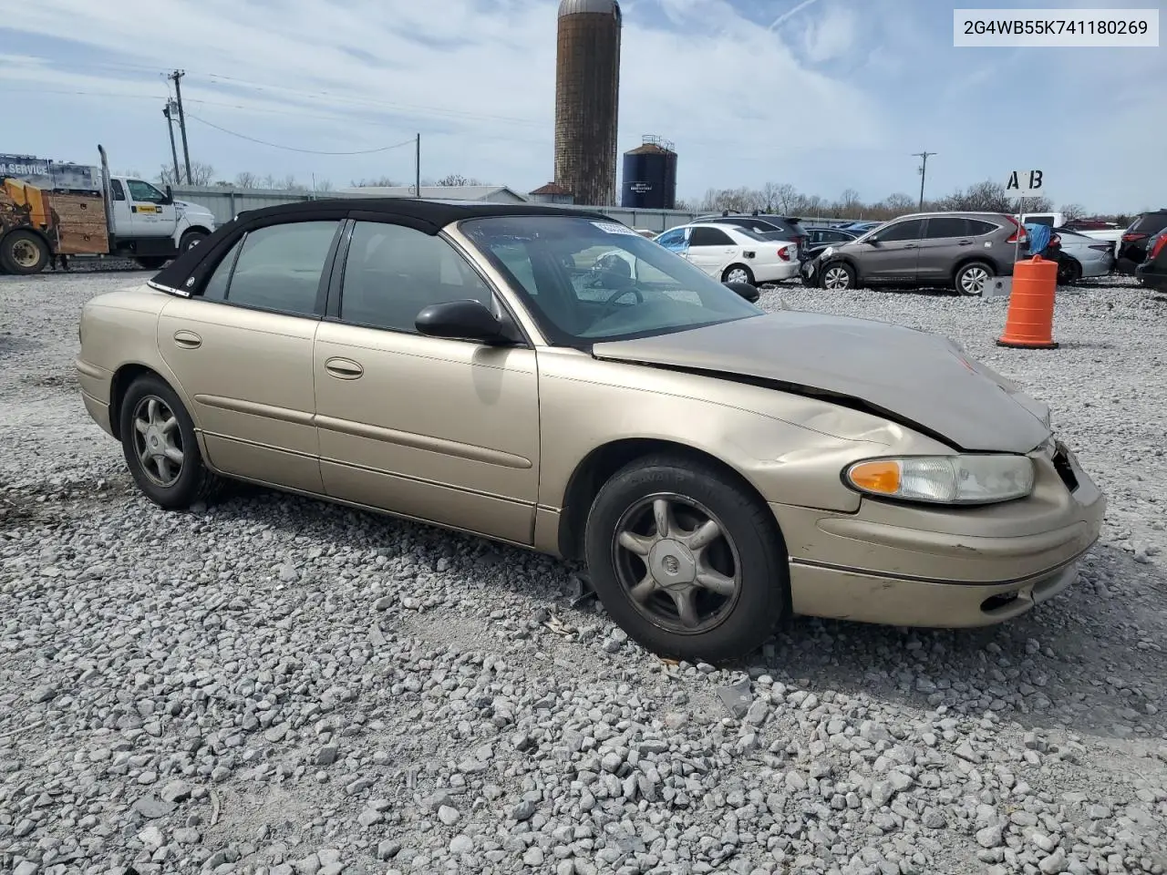 2004 Buick Regal Ls VIN: 2G4WB55K741180269 Lot: 48333295