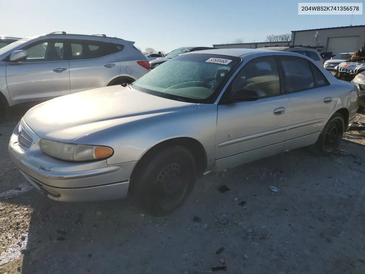 2004 Buick Regal Ls VIN: 2G4WB52K741356578 Lot: 53500465