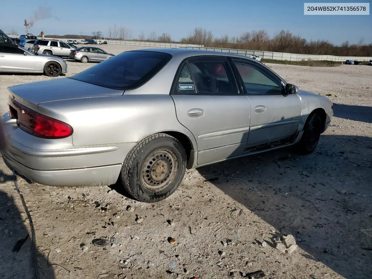 2004 Buick Regal Ls VIN: 2G4WB52K741356578 Lot: 53500465