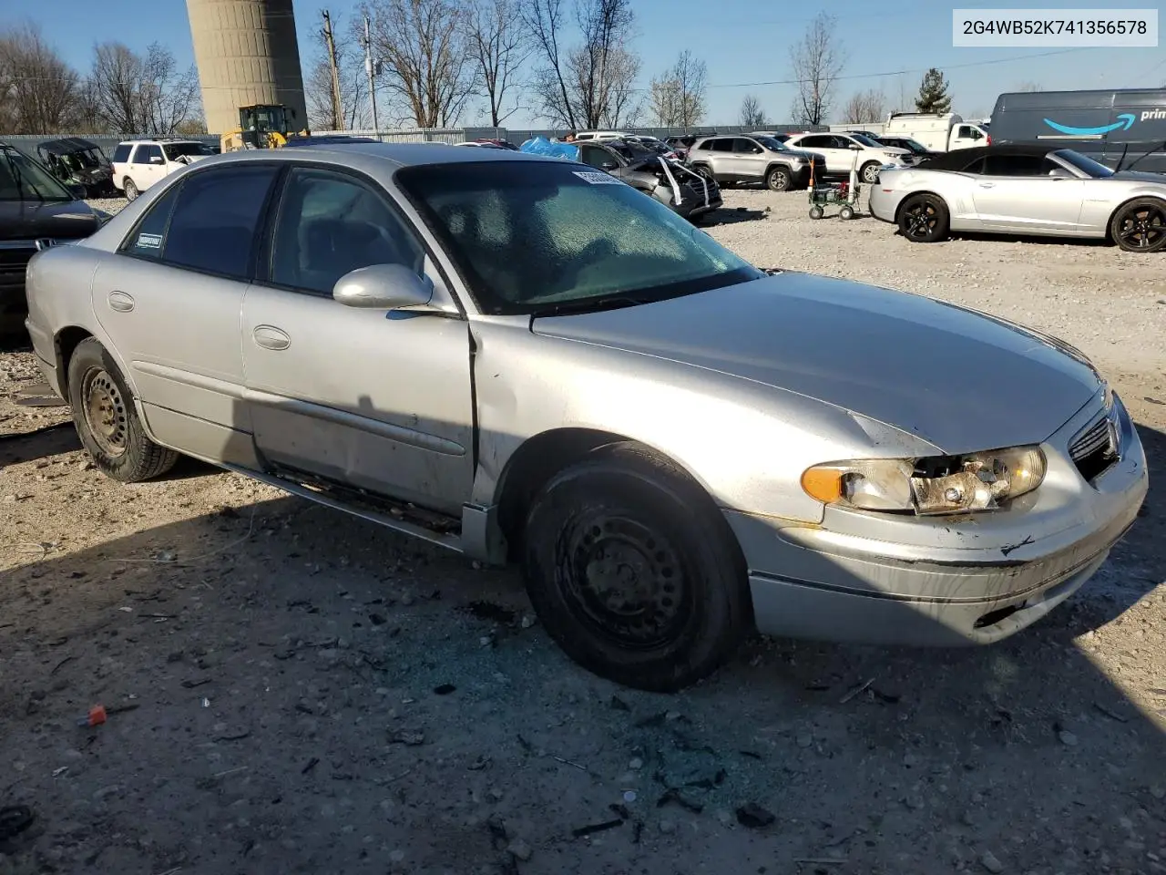 2004 Buick Regal Ls VIN: 2G4WB52K741356578 Lot: 53500465
