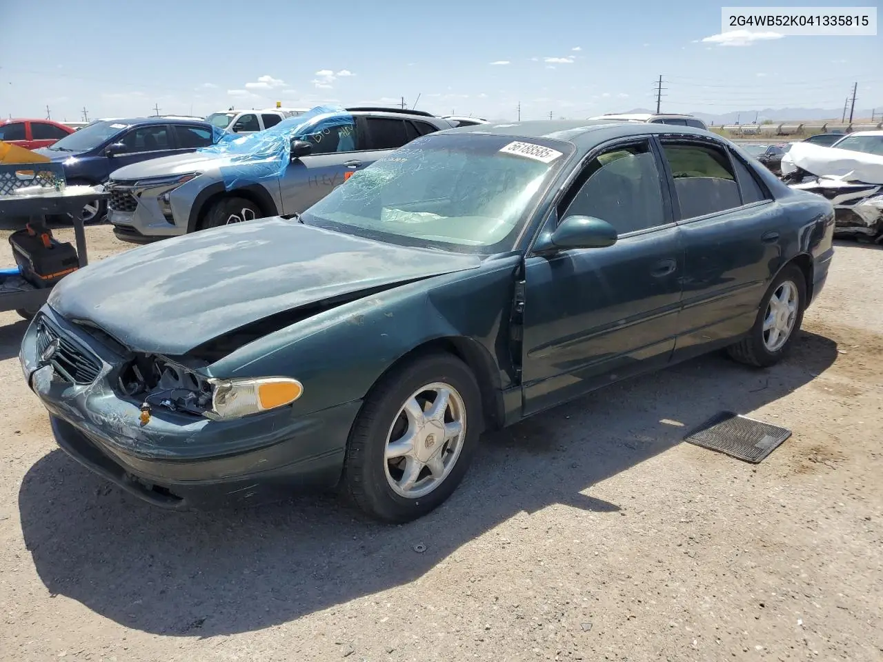 2004 Buick Regal Ls VIN: 2G4WB52K041335815 Lot: 56188585
