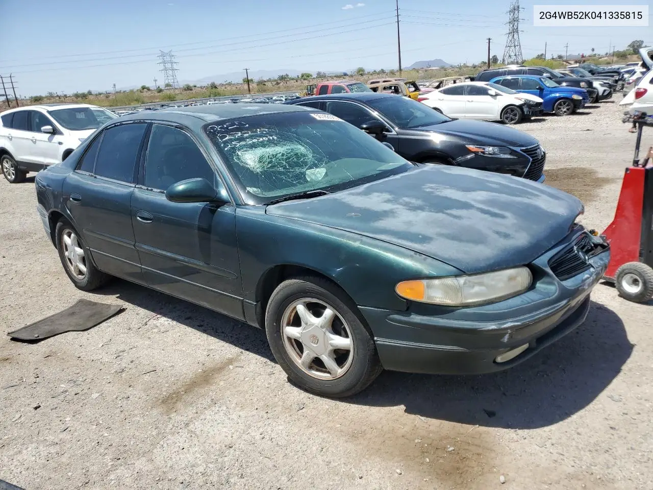 2004 Buick Regal Ls VIN: 2G4WB52K041335815 Lot: 56188585