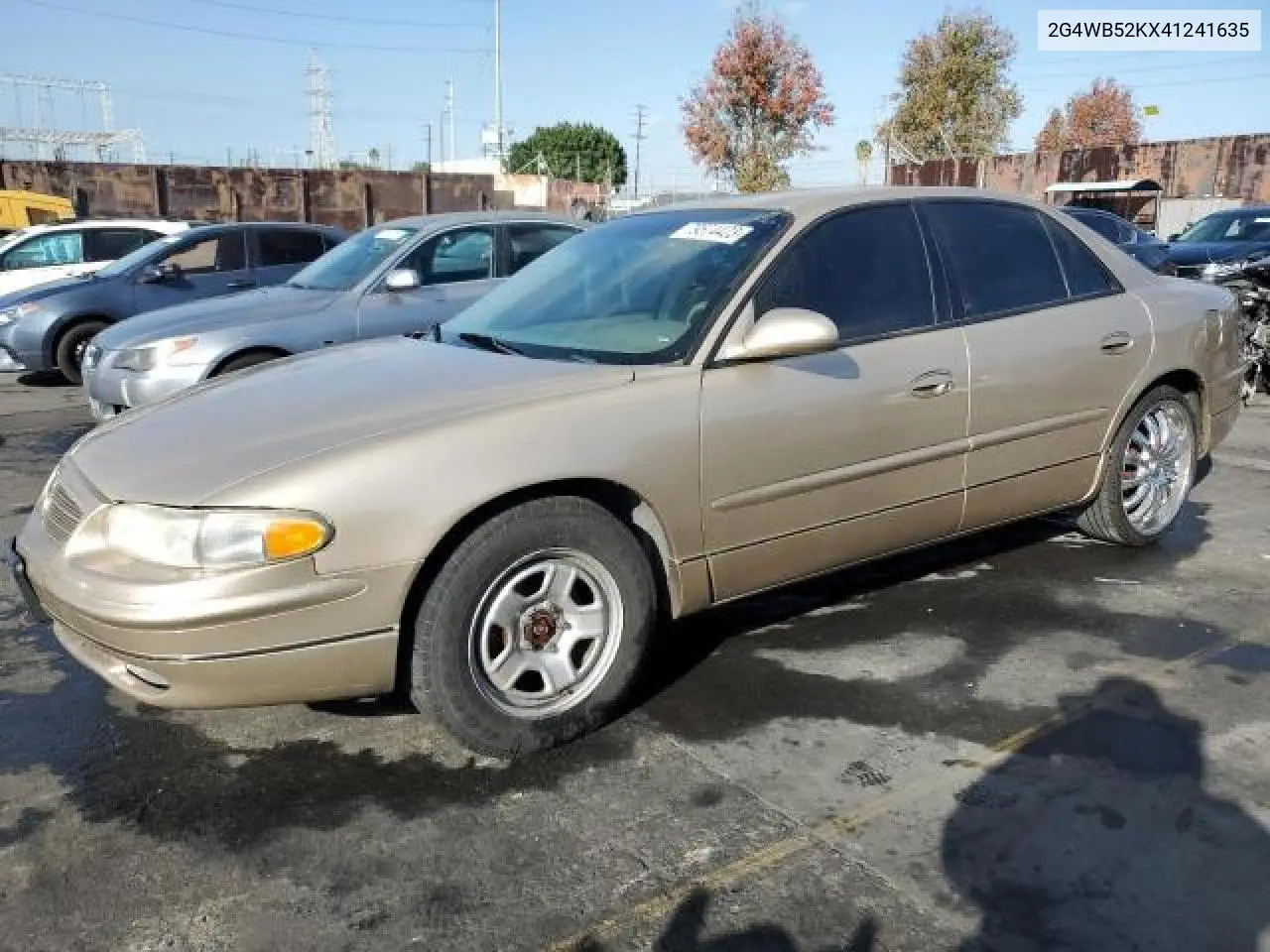 2004 Buick Regal Ls VIN: 2G4WB52KX41241635 Lot: 57682325