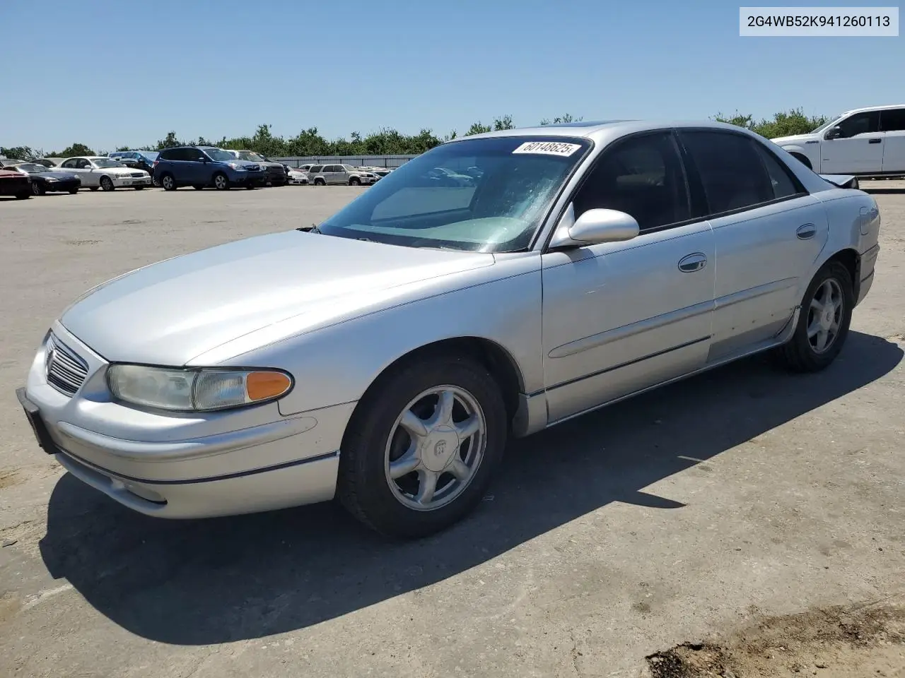 2004 Buick Regal Ls VIN: 2G4WB52K941260113 Lot: 60148625