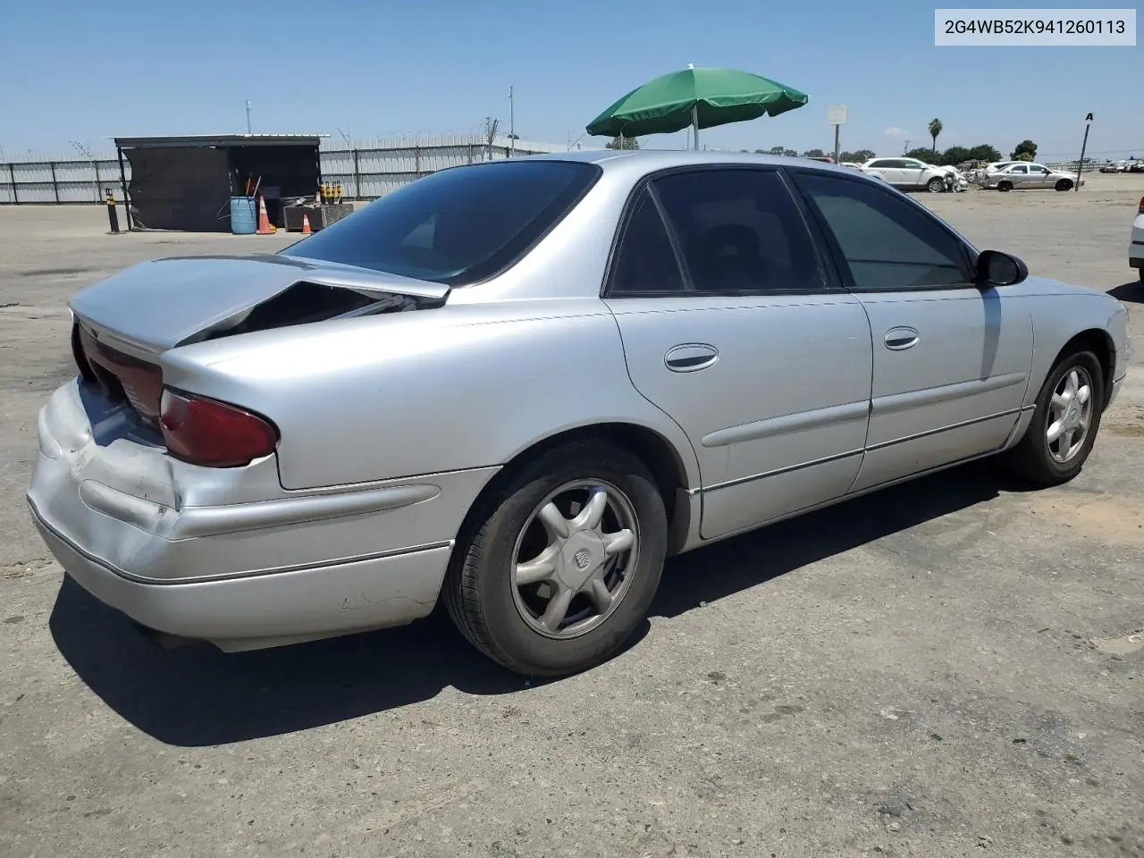 2004 Buick Regal Ls VIN: 2G4WB52K941260113 Lot: 60148625