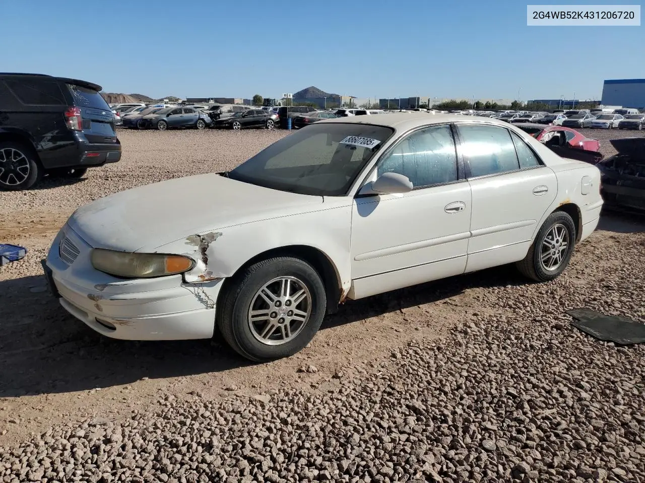 2005 Buick Regal Ls VIN: 2G4WB52K431206720 Lot: 46734305