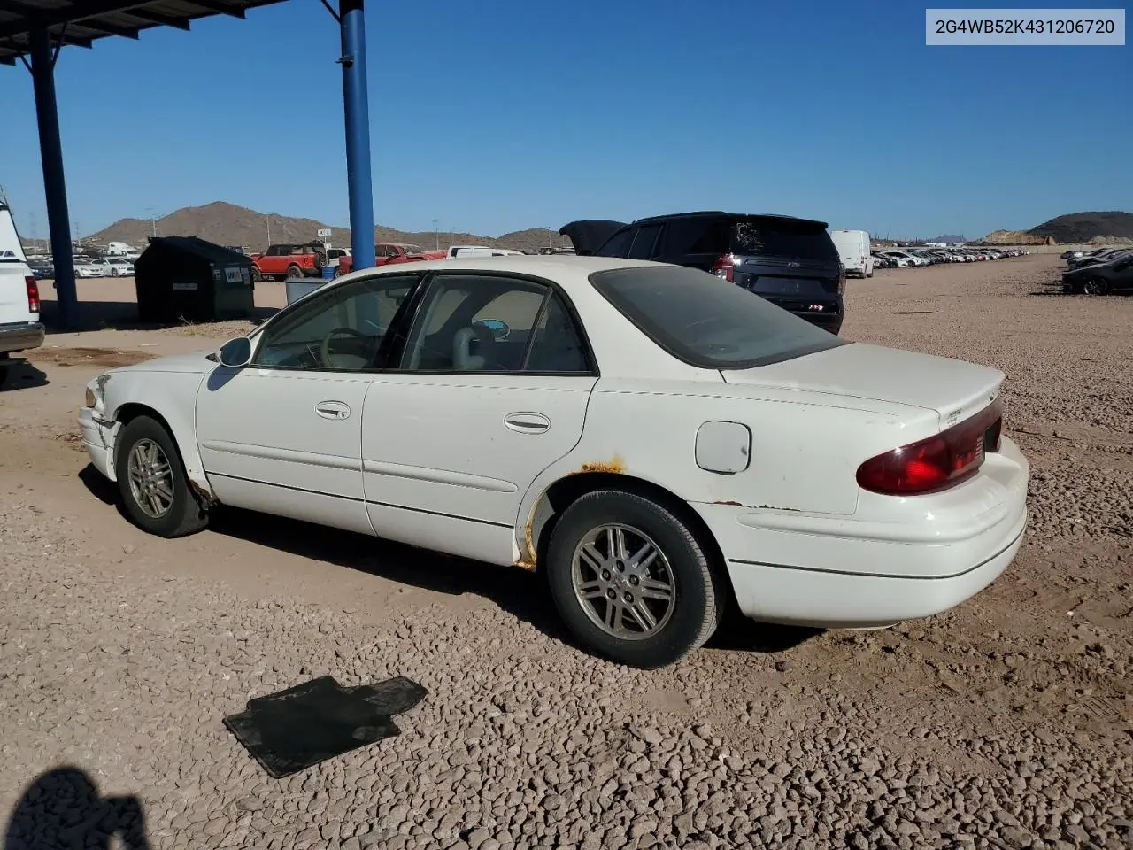 2005 Buick Regal Ls VIN: 2G4WB52K431206720 Lot: 46734305