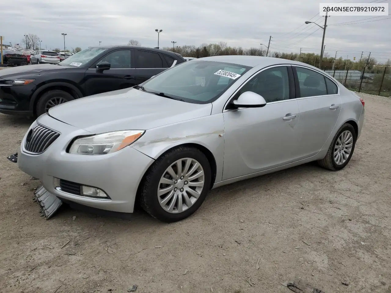 2011 Buick Regal Cxl VIN: 2G4GN5EC7B9210972 Lot: 52382045