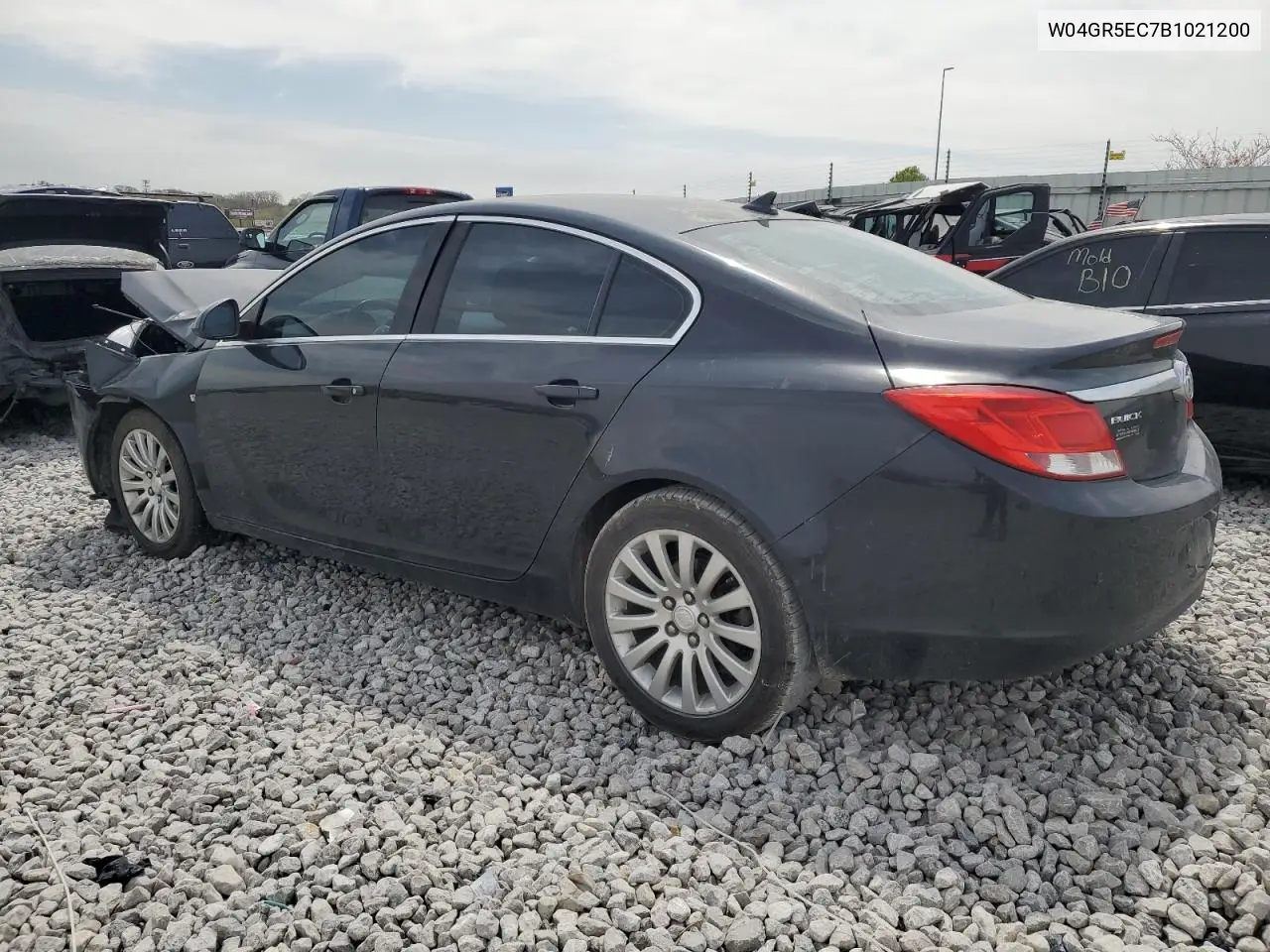2011 Buick Regal Cxl VIN: W04GR5EC7B1021200 Lot: 53133265