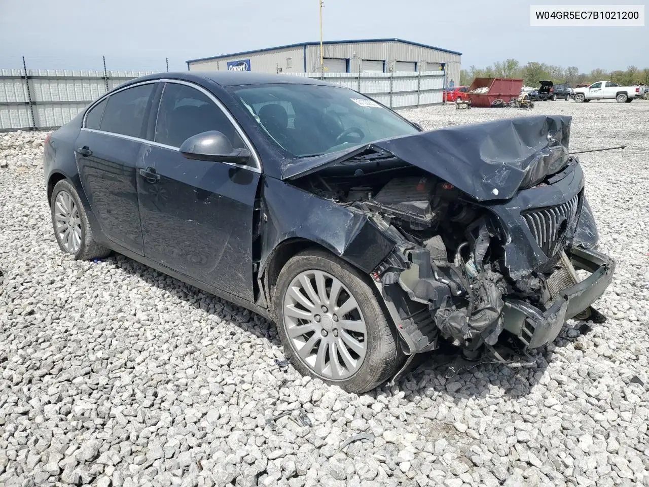 2011 Buick Regal Cxl VIN: W04GR5EC7B1021200 Lot: 53133265