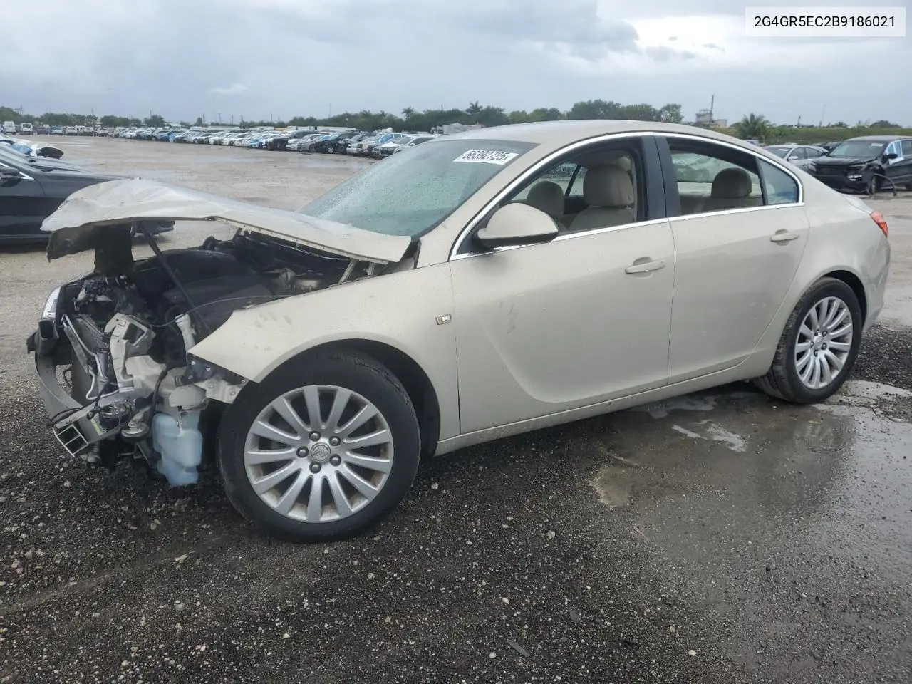 2011 Buick Regal Cxl VIN: 2G4GR5EC2B9186021 Lot: 56392725