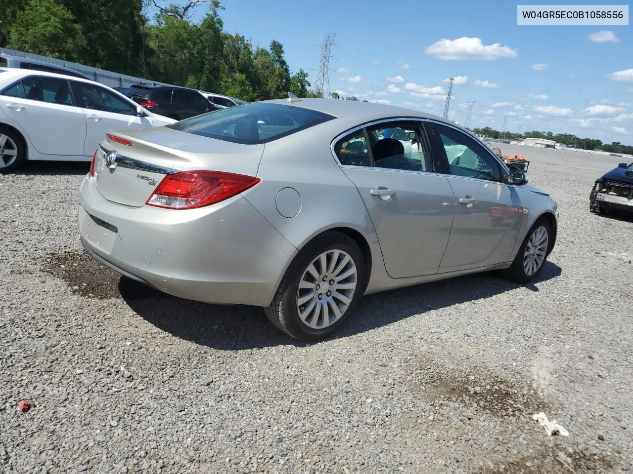2011 Buick Regal Cxl VIN: W04GR5EC0B1058556 Lot: 56727265
