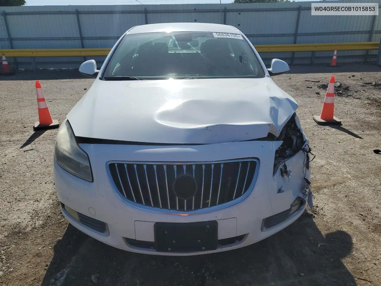 2011 Buick Regal Cxl VIN: W04GR5EC0B1015853 Lot: 56836155