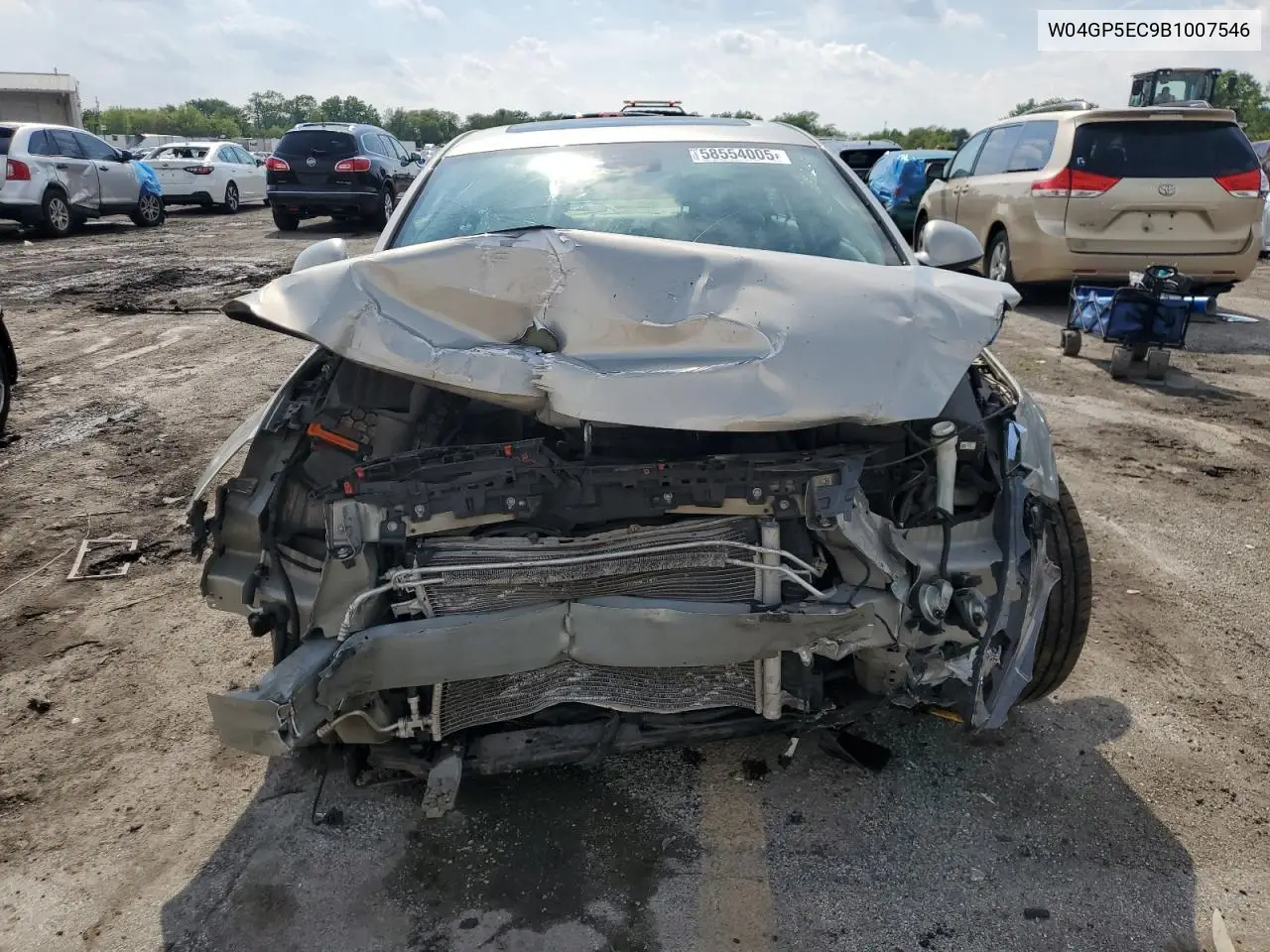 2011 Buick Regal Cxl VIN: W04GP5EC9B1007546 Lot: 58554005