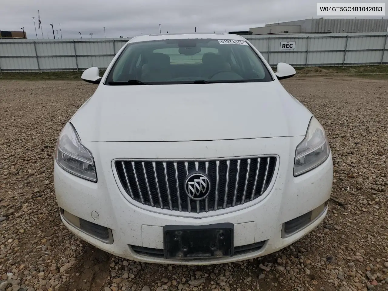 2011 Buick Regal Cxl VIN: W04GT5GC4B1042083 Lot: 61973375