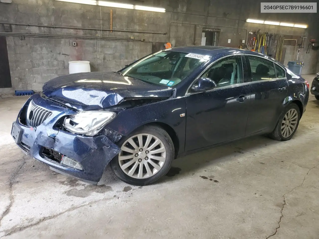 2011 Buick Regal Cxl VIN: 2G4GP5EC7B9196601 Lot: 62265405