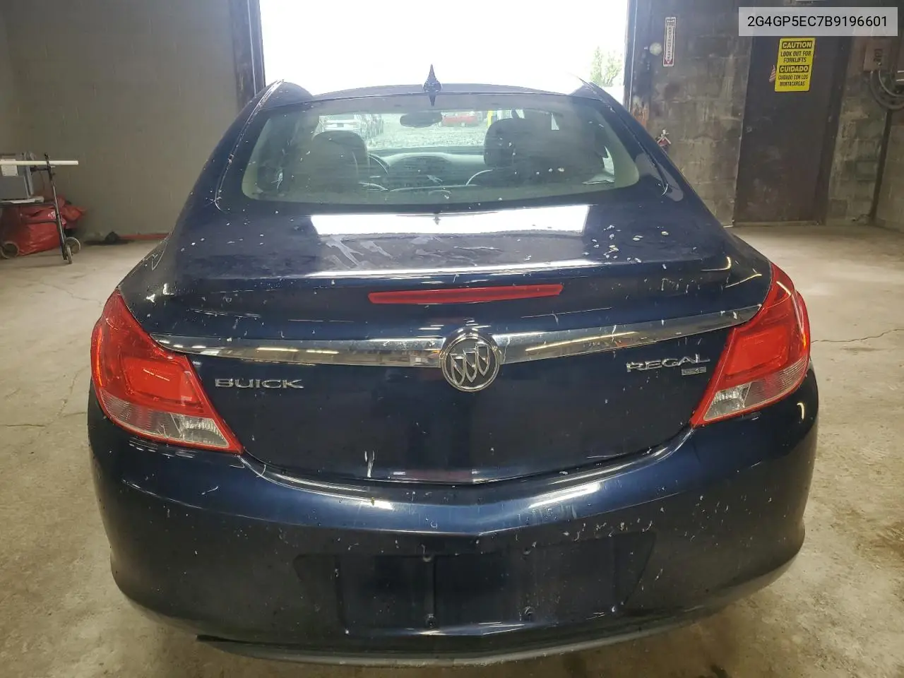 2011 Buick Regal Cxl VIN: 2G4GP5EC7B9196601 Lot: 62265405