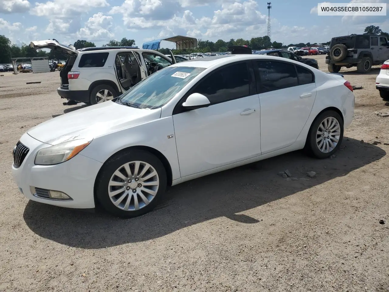 2011 Buick Regal Cxl VIN: W04GS5EC8B1050287 Lot: 63338635