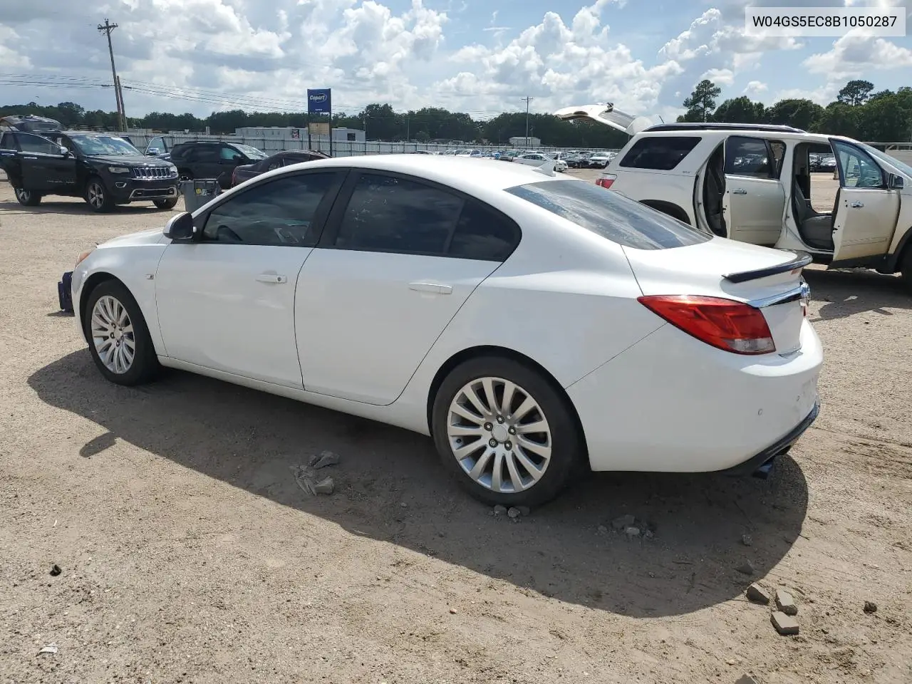 2011 Buick Regal Cxl VIN: W04GS5EC8B1050287 Lot: 63338635