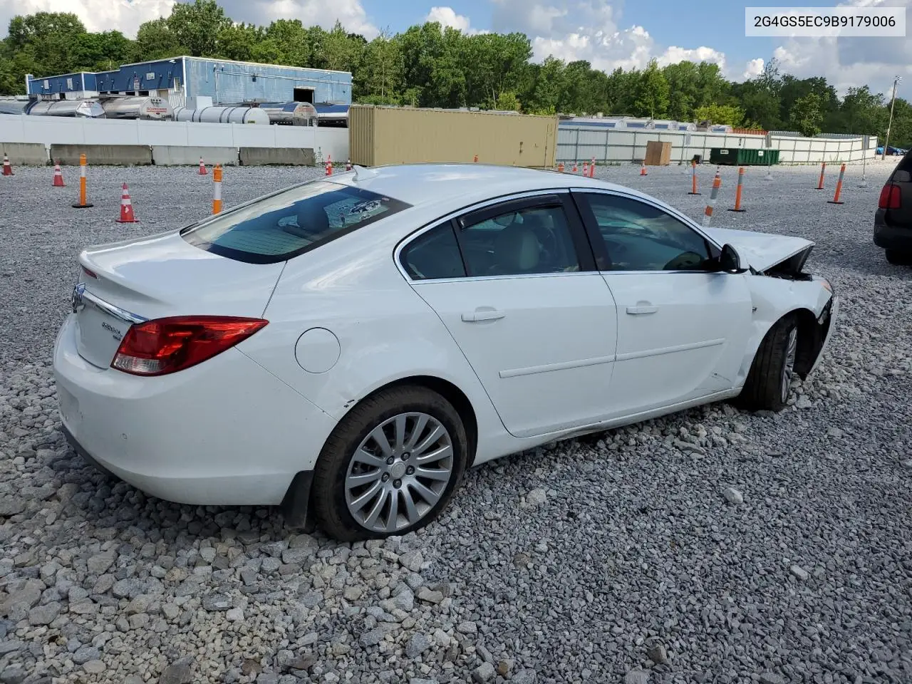 2011 Buick Regal Cxl VIN: 2G4GS5EC9B9179006 Lot: 63403025