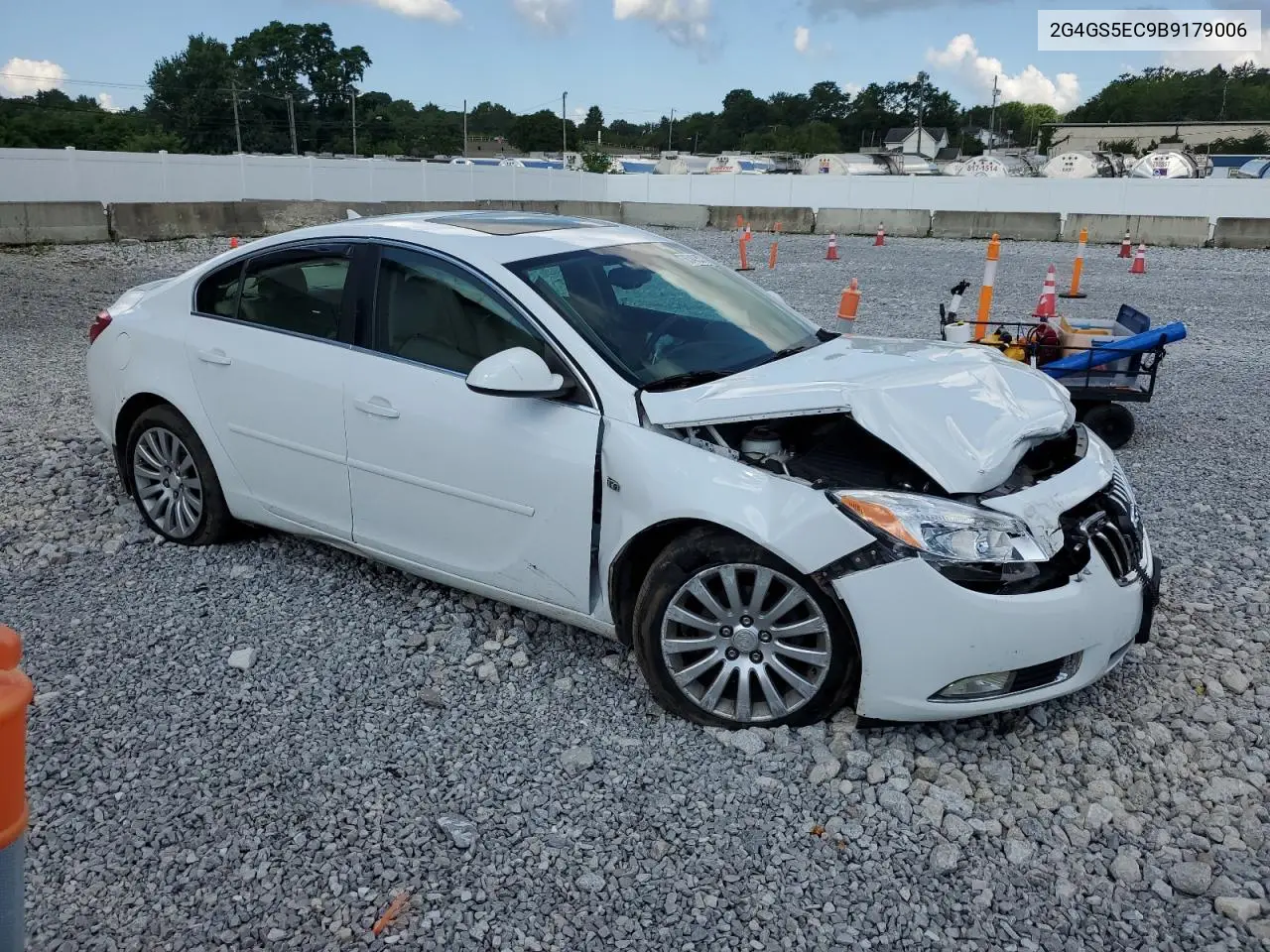 2011 Buick Regal Cxl VIN: 2G4GS5EC9B9179006 Lot: 63403025