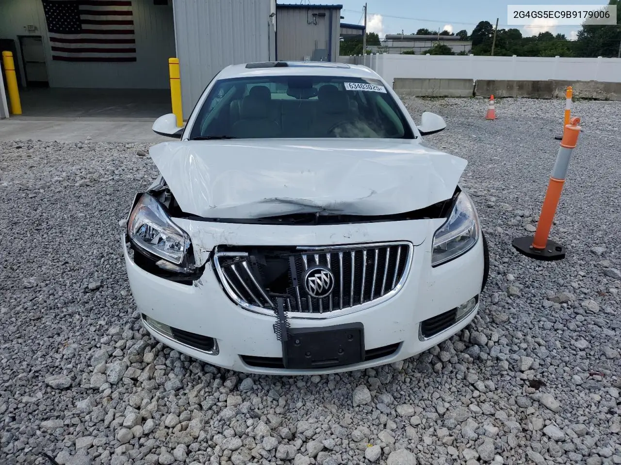 2011 Buick Regal Cxl VIN: 2G4GS5EC9B9179006 Lot: 63403025