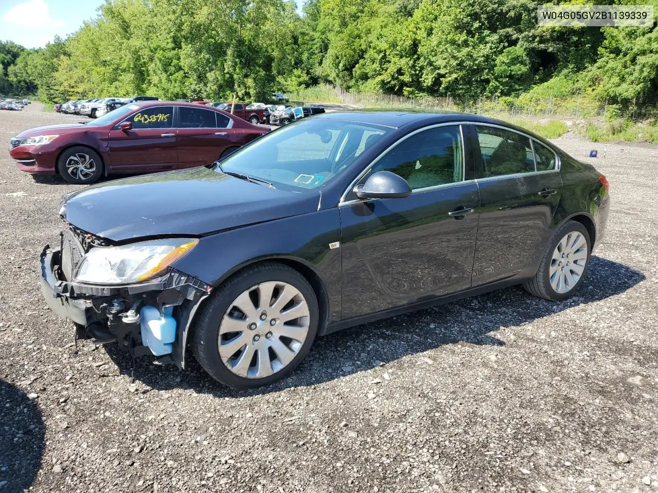 2011 Buick Regal Cxl VIN: W04G05GV2B1139339 Lot: 64932455