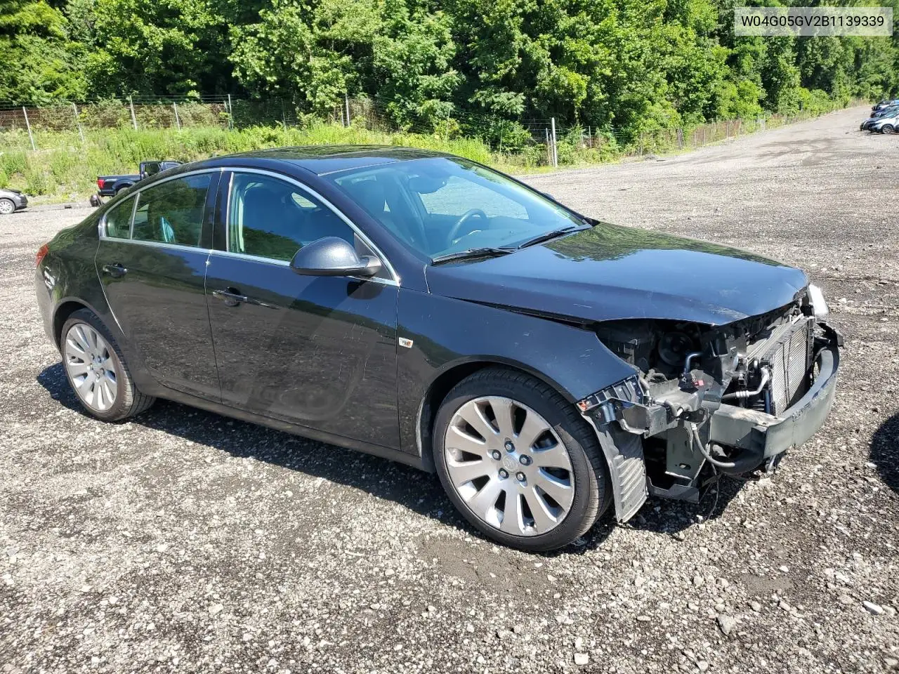 2011 Buick Regal Cxl VIN: W04G05GV2B1139339 Lot: 64932455