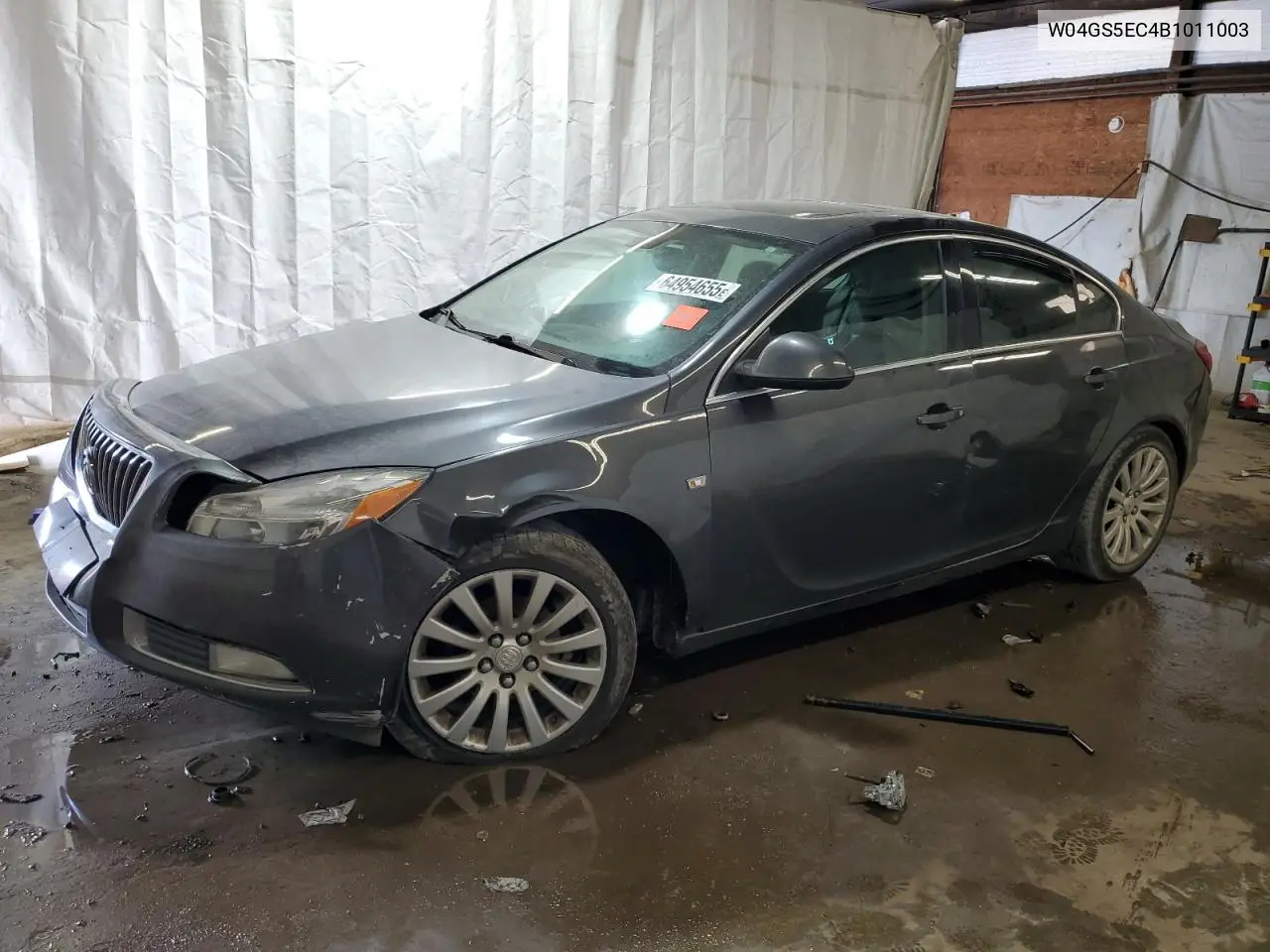 2011 Buick Regal Cxl VIN: W04GS5EC4B1011003 Lot: 64954655