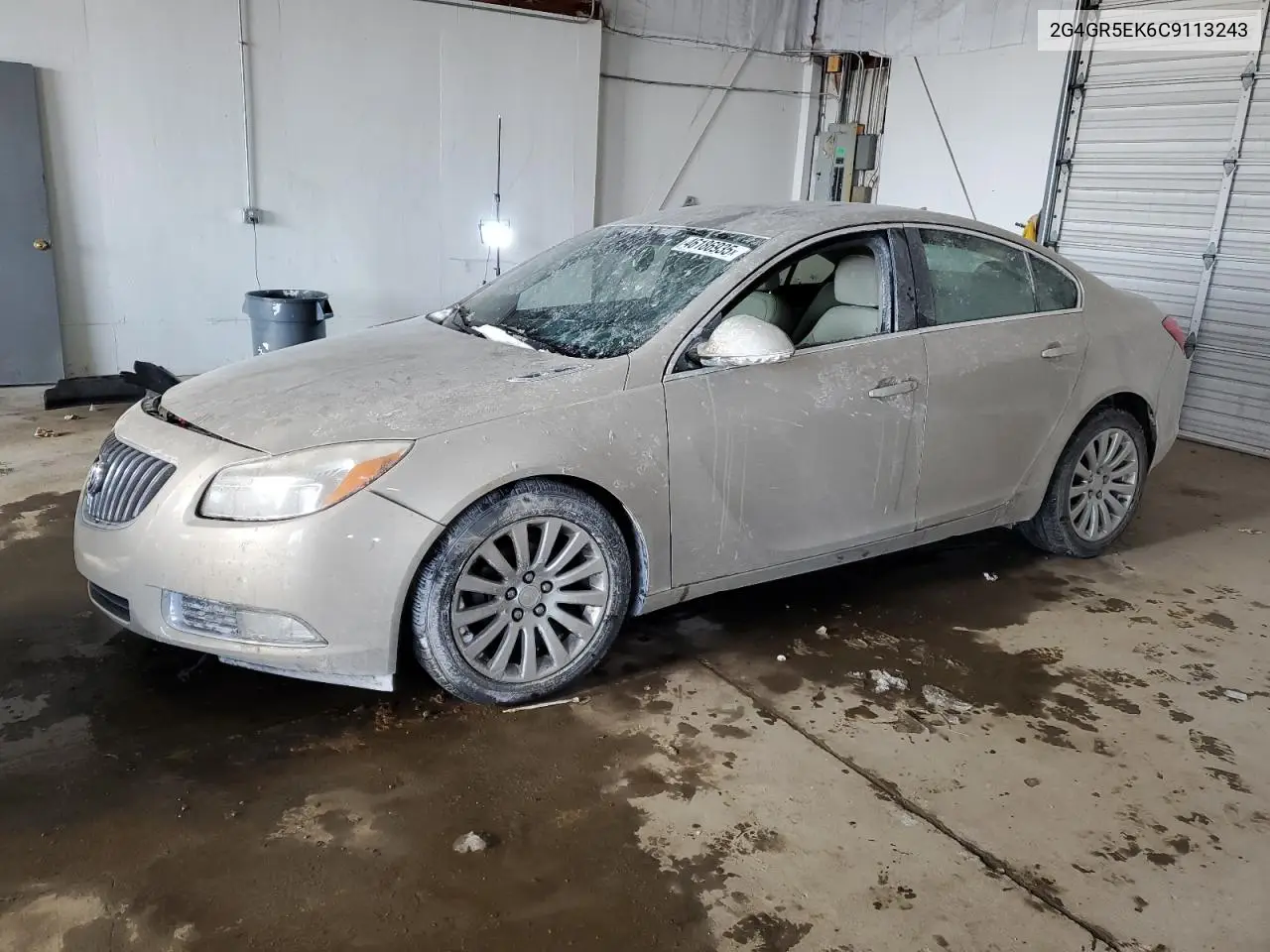 2012 Buick Regal VIN: 2G4GR5EK6C9113243 Lot: 46186935
