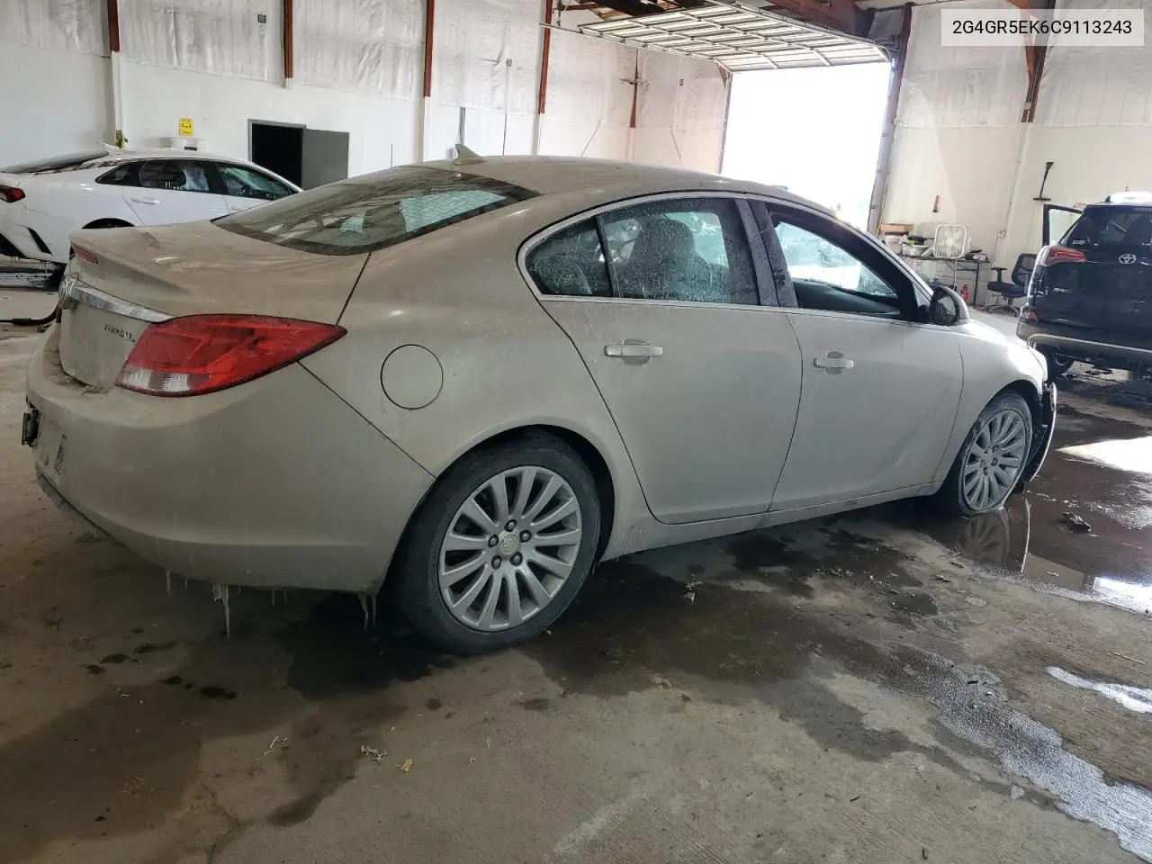 2012 Buick Regal VIN: 2G4GR5EK6C9113243 Lot: 46186935