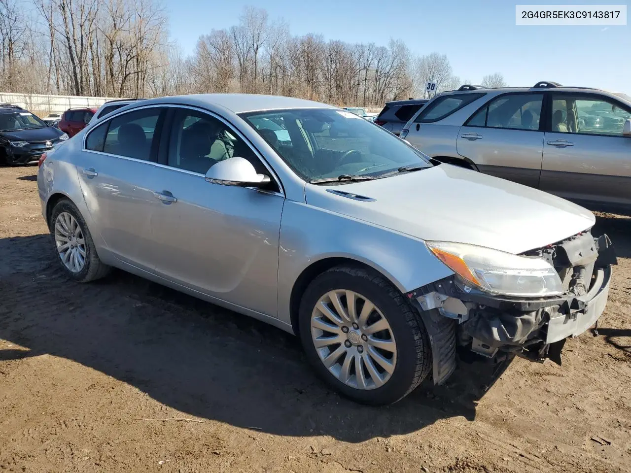 2012 Buick Regal VIN: 2G4GR5EK3C9143817 Lot: 48173615