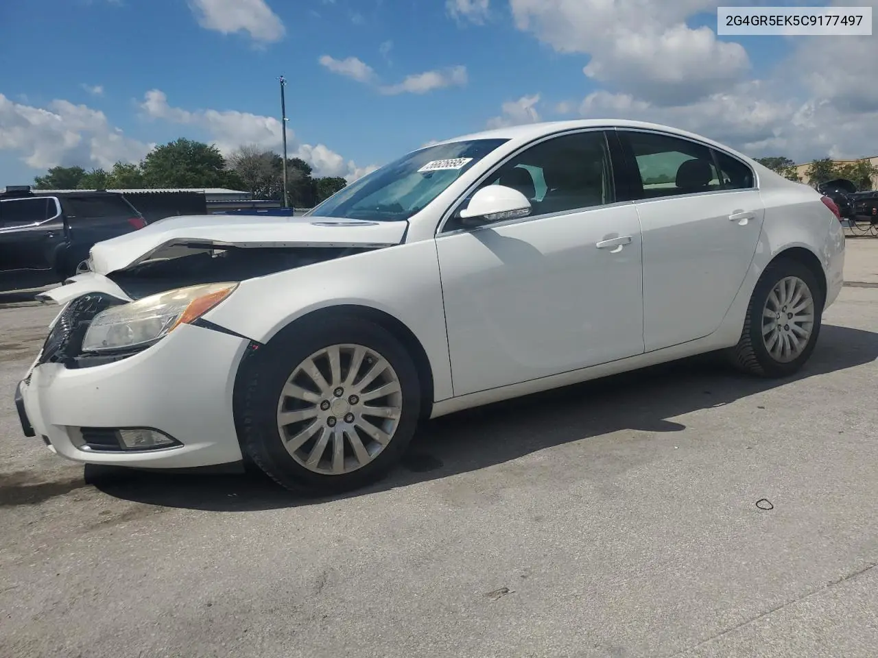 2012 Buick Regal VIN: 2G4GR5EK5C9177497 Lot: 56626695
