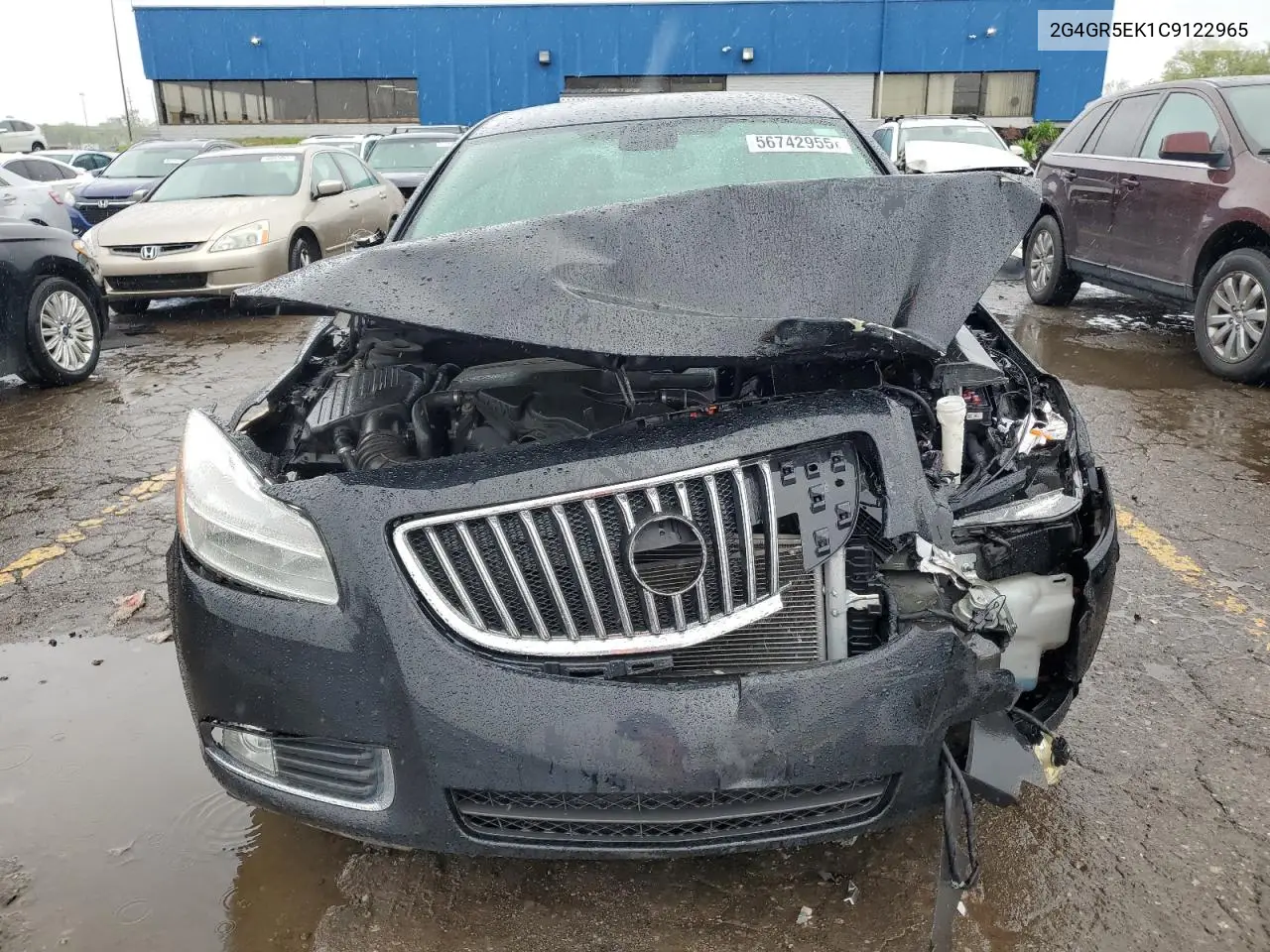 2012 Buick Regal VIN: 2G4GR5EK1C9122965 Lot: 56742955