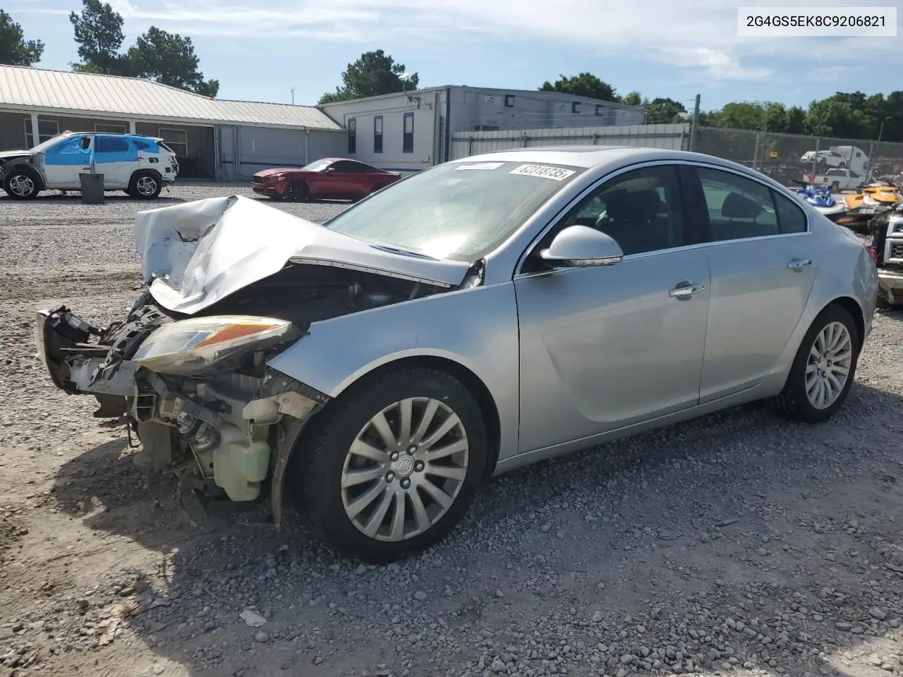 2012 Buick Regal Premium VIN: 2G4GS5EK8C9206821 Lot: 62318735
