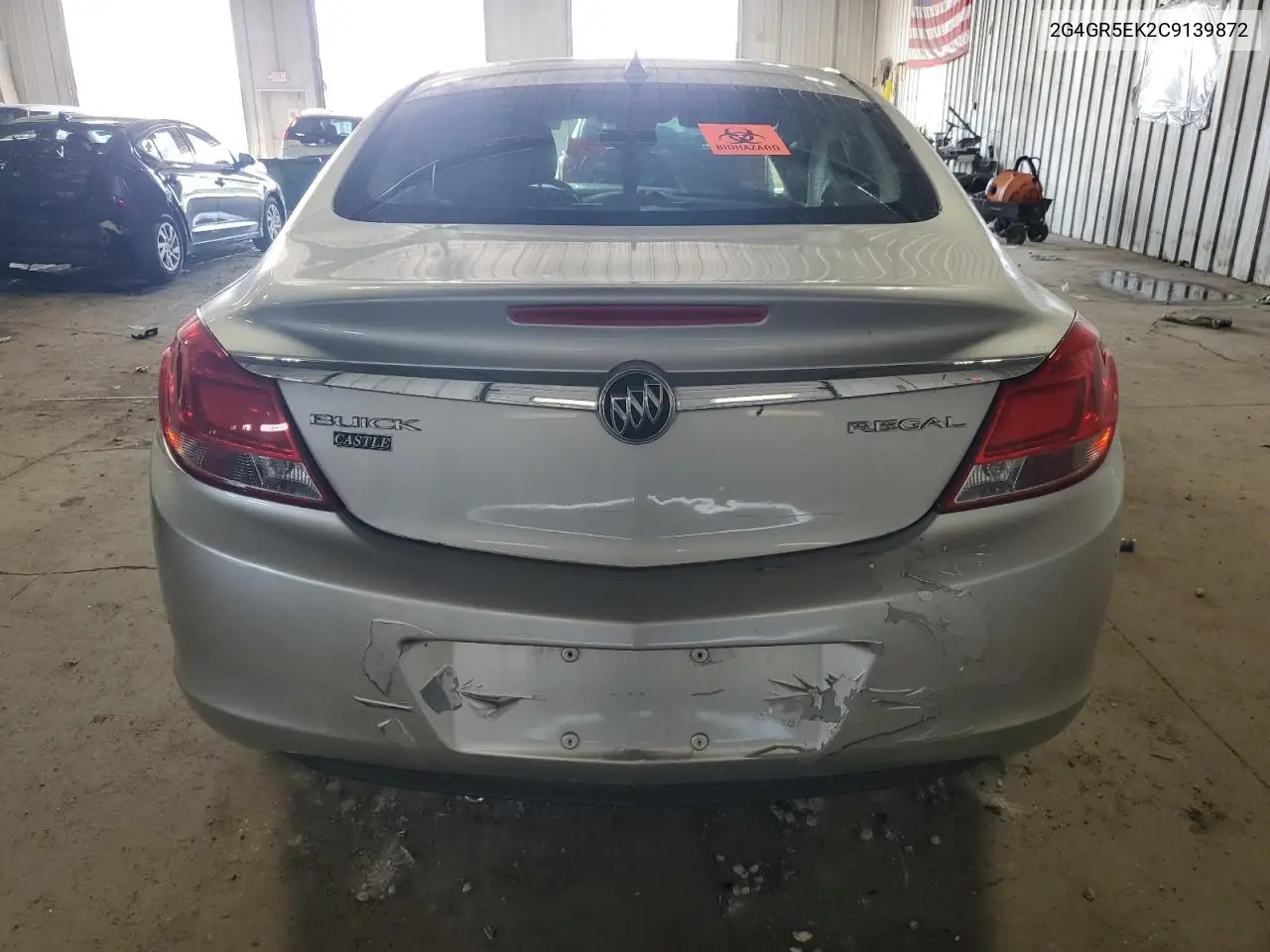 2012 Buick Regal VIN: 2G4GR5EK2C9139872 Lot: 63662065