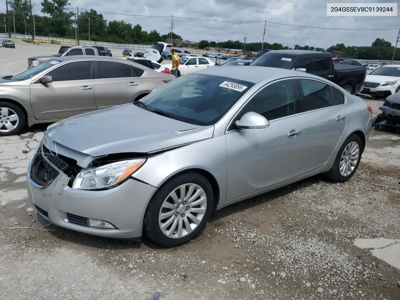 2012 Buick Regal Premium VIN: 2G4GS5EV8C9139244 Lot: 64293895