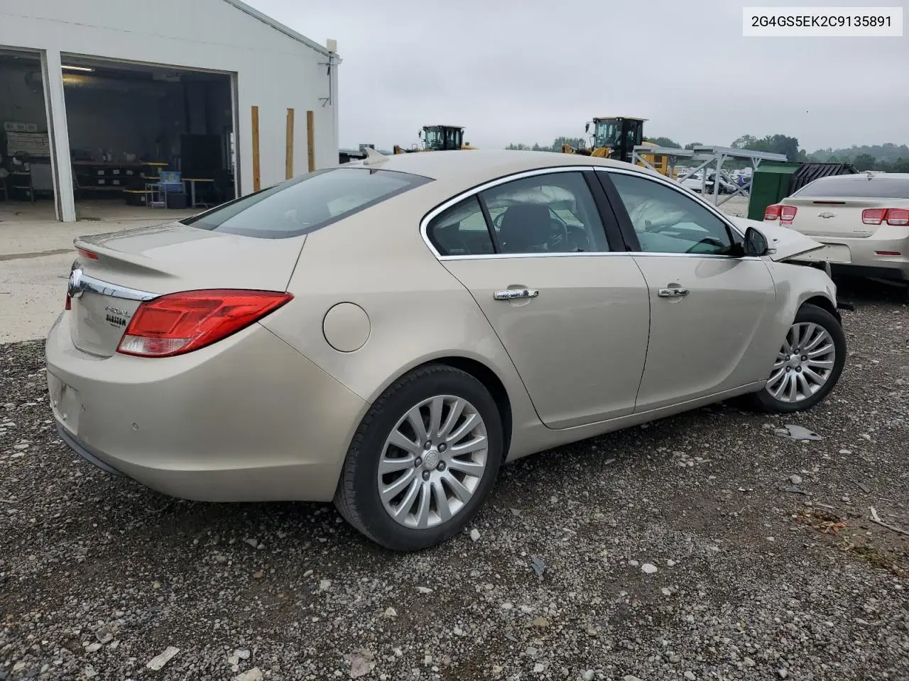2012 Buick Regal Premium VIN: 2G4GS5EK2C9135891 Lot: 64608185
