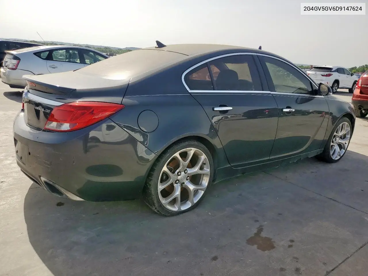 2013 Buick Regal Gs VIN: 2G4GV5GV6D9147624 Lot: 57160425