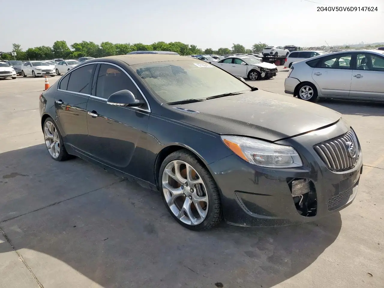2013 Buick Regal Gs VIN: 2G4GV5GV6D9147624 Lot: 57160425