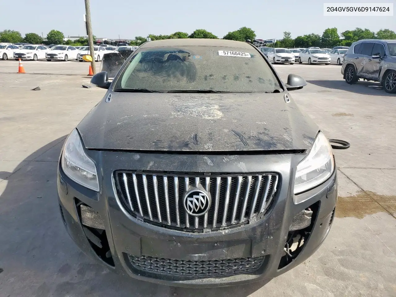 2013 Buick Regal Gs VIN: 2G4GV5GV6D9147624 Lot: 57160425