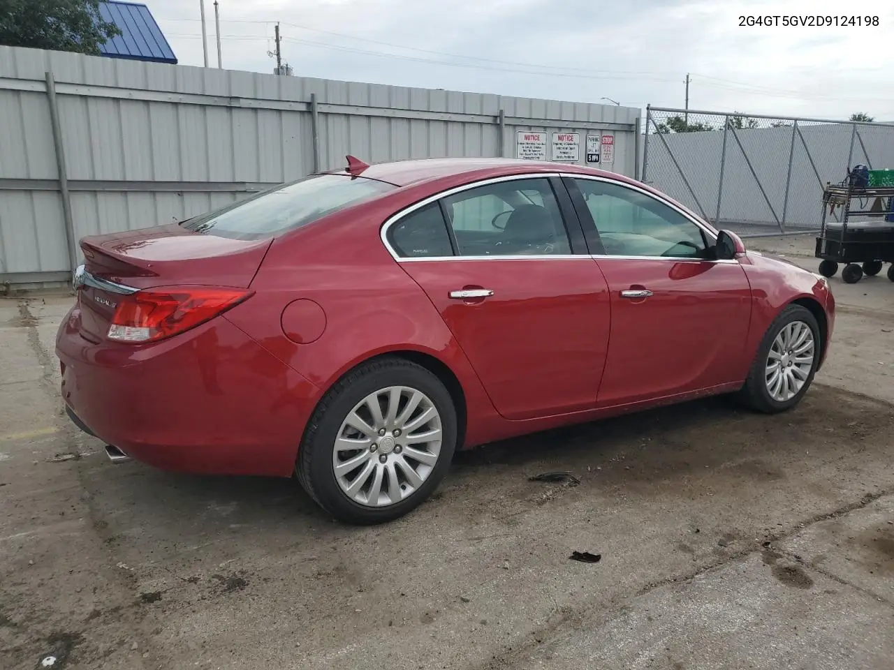 2013 Buick Regal Premium VIN: 2G4GT5GV2D9124198 Lot: 64250795