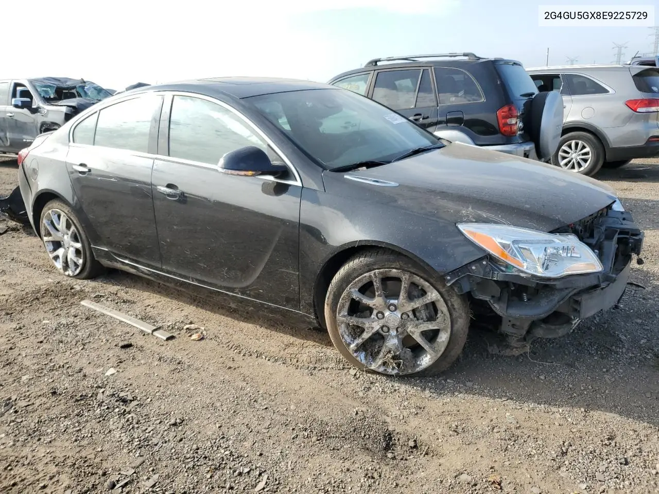 2014 Buick Regal Gs VIN: 2G4GU5GX8E9225729 Lot: 56804115