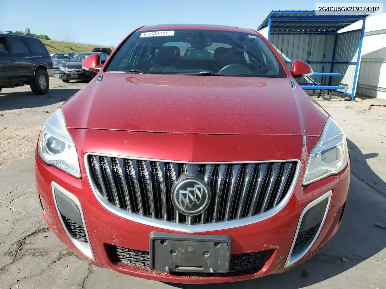 2014 Buick Regal Gs VIN: 2G4GU5GX2E9274702 Lot: 62885135