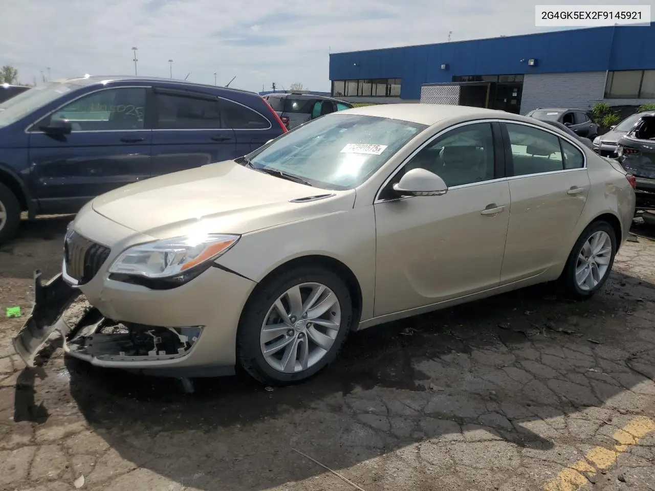 2015 Buick Regal VIN: 2G4GK5EX2F9145921 Lot: 56309575