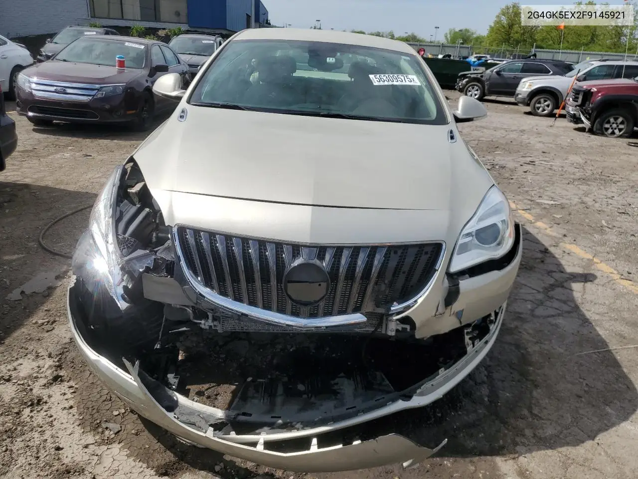 2015 Buick Regal VIN: 2G4GK5EX2F9145921 Lot: 56309575