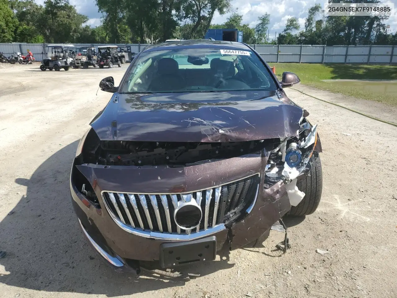 2015 Buick Regal Premium VIN: 2G4GN5EX7F9148885 Lot: 56647755