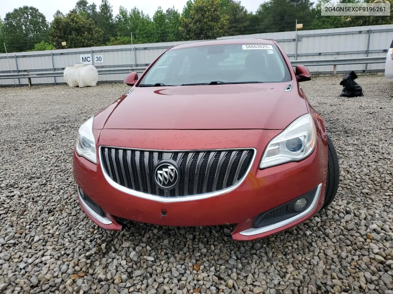 2015 Buick Regal Premium VIN: 2G4GN5EX0F9196261 Lot: 56663625