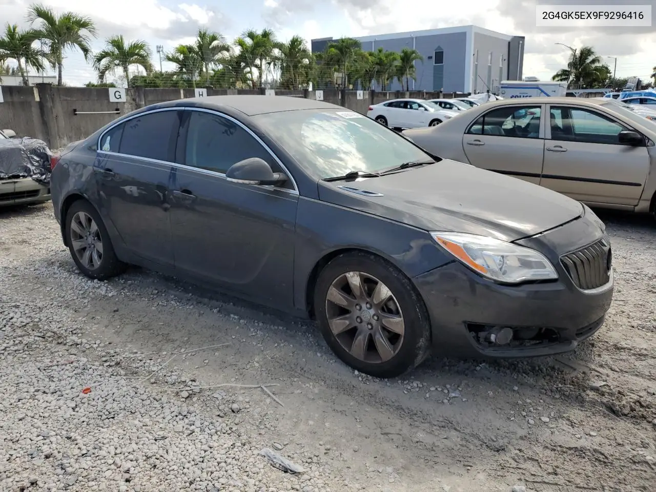2015 Buick Regal VIN: 2G4GK5EX9F9296416 Lot: 57057725