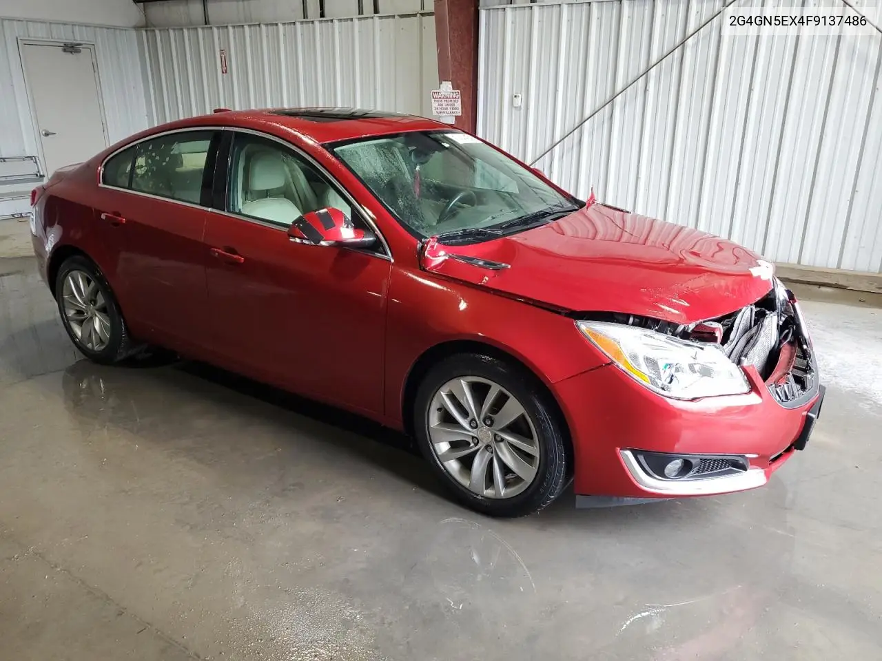 2015 Buick Regal Premium VIN: 2G4GN5EX4F9137486 Lot: 58920515